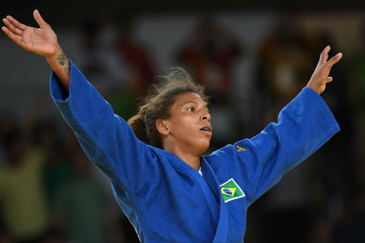 Judoca carioca aplicou wazari e garantiu primeira medalha de ouro brasileira no Rio. Foto: Divulgação